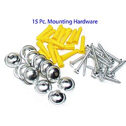 Tempered Pegboard Locking Hook Storage System