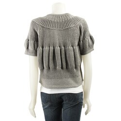 FINAL SALE 525 America Women's Hand-knit Cropped Cardigan