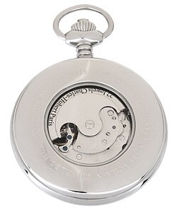 Solid Stainless Steel Pocket Watch