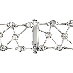 18k White Gold 1 7/8ct TDW Diamond Bracelet (G-H, VS-SI)