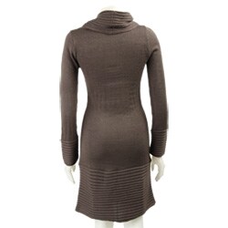 Renee C Women's Cowl Neck Sweater Dress