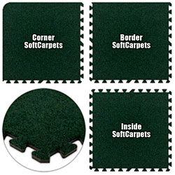SoftCarpets Flooring Panel Set (10' x 10')