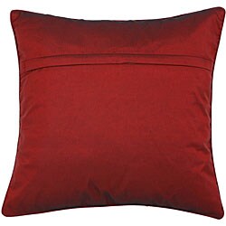 Decorative Diamond Burgundy Red Cushion Cover