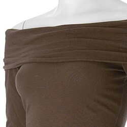 Self Esteem Junior's Boatneck Knit Top