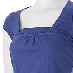 Self Esteem Junior's Cap-sleeve Tunic Top