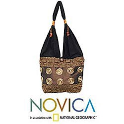 Cotton 'Moonlight' Shoulder Bag (Thailand)