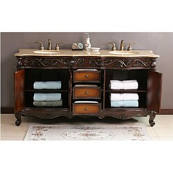 Trenton 72-inch Double Sink Bathroom Vanity