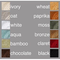 Cotton Reversible Bath Rug (18 x 25)