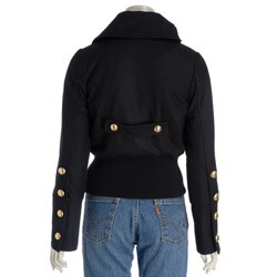 Honee Women's Cropped Military-style Coat