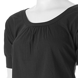 Self Esteem Junior's Gathered Scoop Neck Shirt