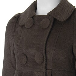 Ci Sono by Adi Juniors Double-breasted Overcoat
