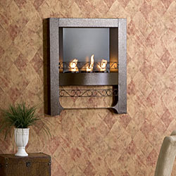 Bronze Wall-mounted Fireplace
