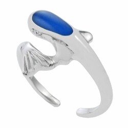 Sterling Silver Child's Dolphin Ring