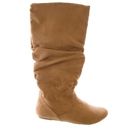 Misbehave by Adi Women's Faux Suede Flat Boots