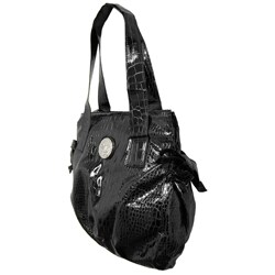 Je Veux Women's Croc Print Large Shopper Handbag