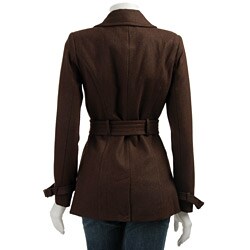 Rampage Junior's Wool Trench Coat