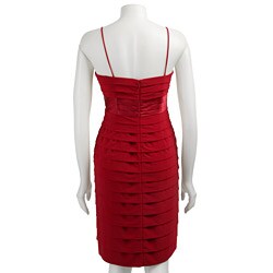Anne Klein Women's Tiered Spaghetti Strap Dress