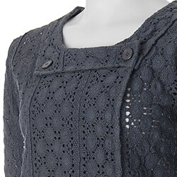 Cute Options Crochet Square Neck Cropped Sweater