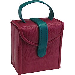 Pink and Turquoise Jewelry Box Purse