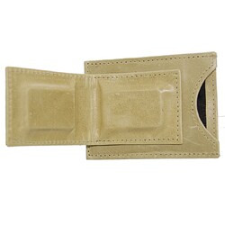 Boston Traveler Genuine Leather Magnetic Money Clip