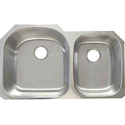 Ticor Undermount Kitchen Sink Stainless Steel 16 Gauge Double Bowl