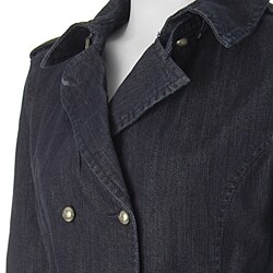 Chinese Laundry Double-breasted Belted Jacket