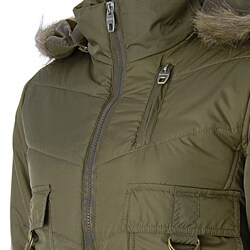 Everyday Brand Junior's Plush Trim Quilted Jacket