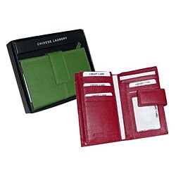 Chinese Laundry Women's Tri-fold Leather Wallet