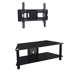 42 inch 4-in-1 TV Stand w/ Removable Mount - 2 Level