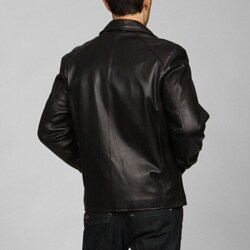 Izod Men's New Zealand Lamb Leather Jacket