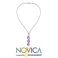 Amethyst 'Violets' Necklace (India)