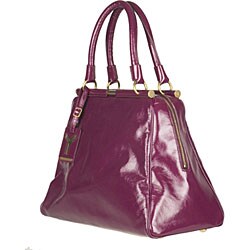 Yves Saint Laurent Majorelle Burgundy Medium Bag
