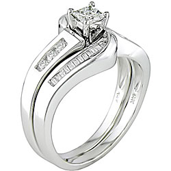 14k Gold 1/2ct TDW Diamond Bridal Rings Set (F-H, I1-I2)