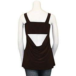 Twin Junior's Brown Sleeveless Top