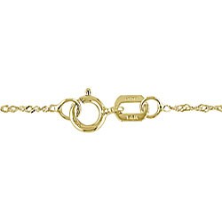 14k Yellow Gold FW Brown Pearl Necklace (8-9 mm)