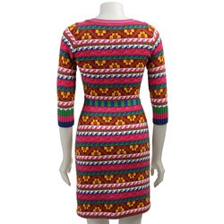 Betsey Johnson 'Peru Fairisle' Sweater Dress