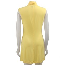 Max & Cleo Women's Knot-front Short Dress