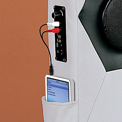 Upholstered MP3 Soccer Headboard