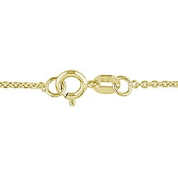 18k Gold Yellow South Sea Pearl Necklace (10-11 mm)