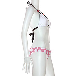 Lisa Lozano Bubble Yum String Bikini and Hipster