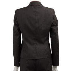 Anne Klein Women's 3-piece Mini Stripe Pant Suit