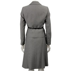 Tahari ASL Women's Belted Skirt Suit