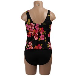 Amoena Women's Pink Floral Marimar Tankini