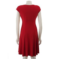 Jones New York Women's Solid Jersey Dress