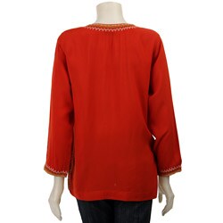 Zardozi Hand-embroidered Blouse (Pakistan)