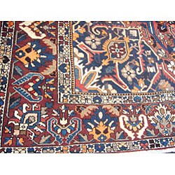 Persian Bakhtiari Rust/ Brown Rug (9'9 x 12'1)