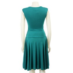 Necessary Objects Shirred Waist Dress