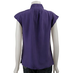 MICHAEL Michael Kors Women' Zippered Ruffle Shirt