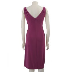Anne Klein Women's Cowl Neck Matte Jersey Dress