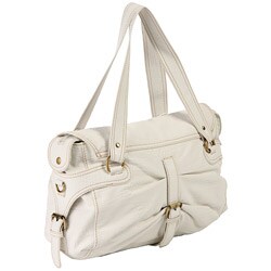 Melie Bianco Gathered Handbag